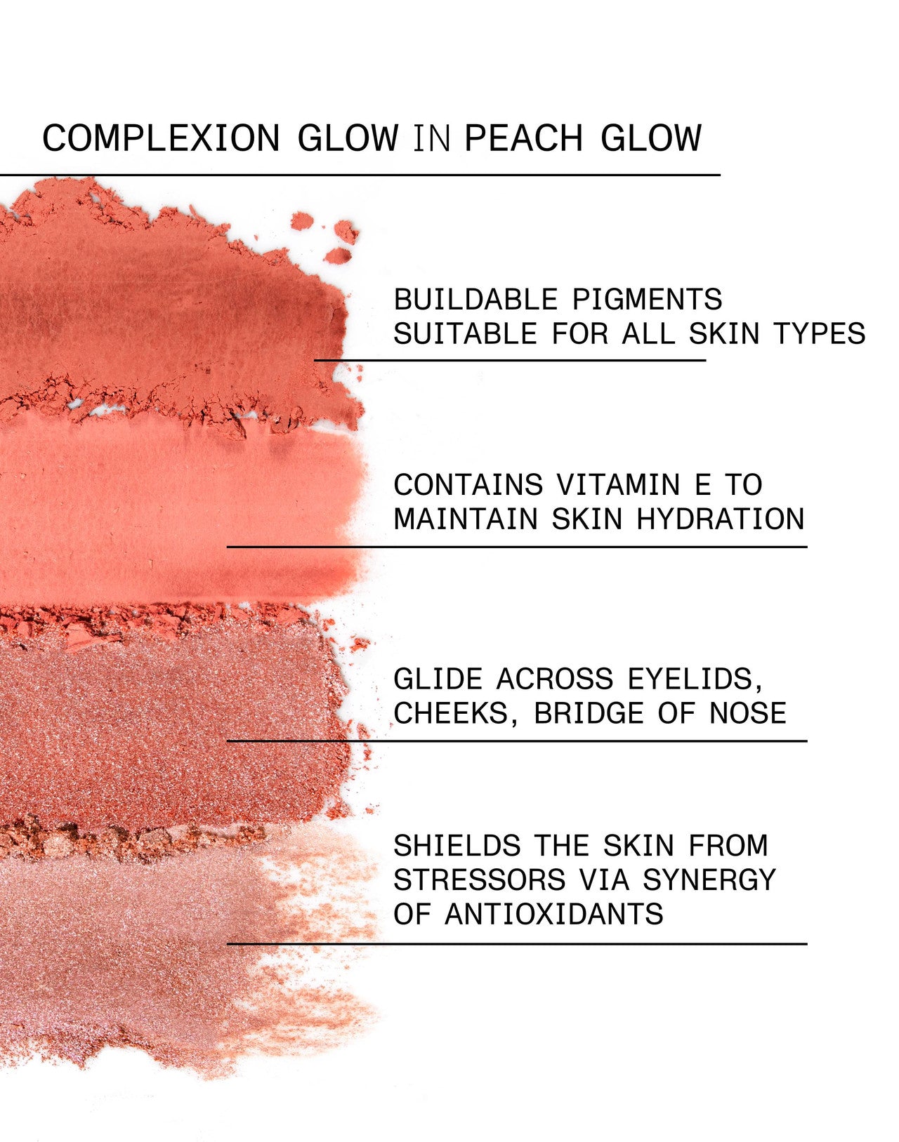 Complexion Glow Refill Shade Peach Glow