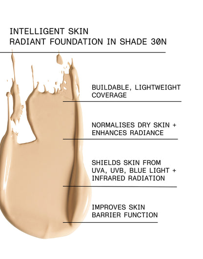 INTELLIGENT SKIN RADIANT FOUNDATION SPF 15 Shade 030N