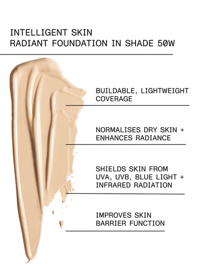 INTELLIGENT SKIN RADIANT FOUNDATION SPF 15 Shade 050W