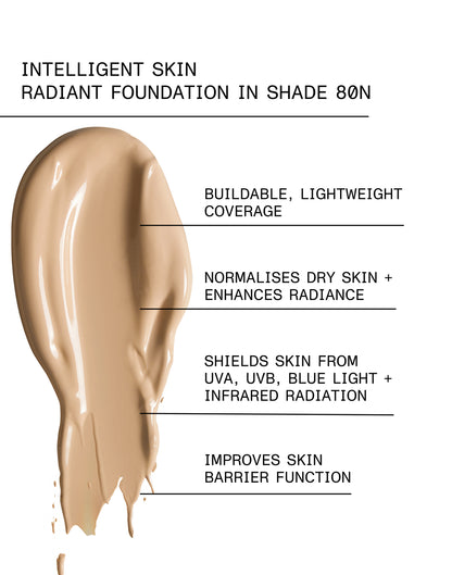 INTELLIGENT SKIN RADIANT FOUNDATION SPF 15 Shade 080N