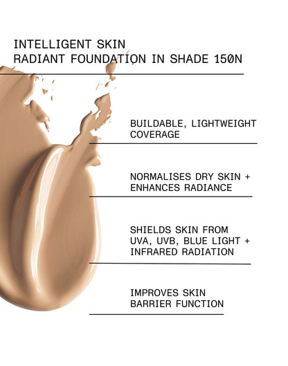 INTELLIGENT SKIN RADIANT FOUNDATION SPF 15 Shade 150N