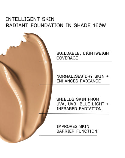 INTELLIGENT SKIN RADIANT FOUNDATION SPF 15 Shade 160W