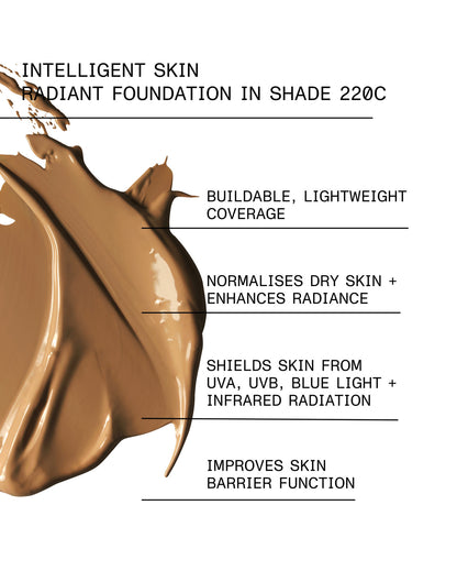 INTELLIGENT SKIN RADIANT FOUNDATION SPF 15 Shade 220C