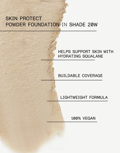 SKIN PROTECT POWDER FOUNDATION REFILL Shade 020W