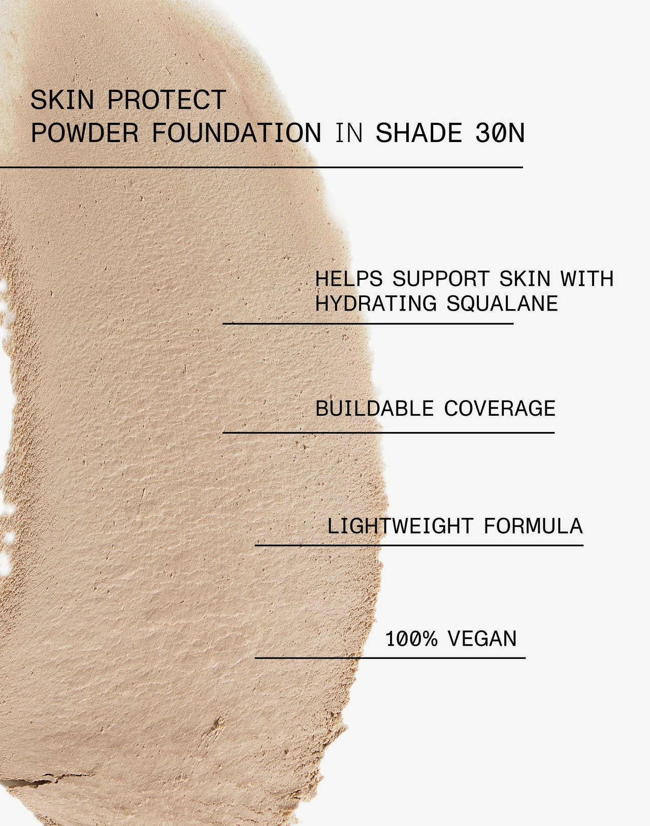 SKIN PROTECT POWDER FOUNDATION REFILL Shade 030N