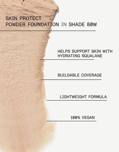 SKIN PROTECT POWDER FOUNDATION REFILL Shade 080W