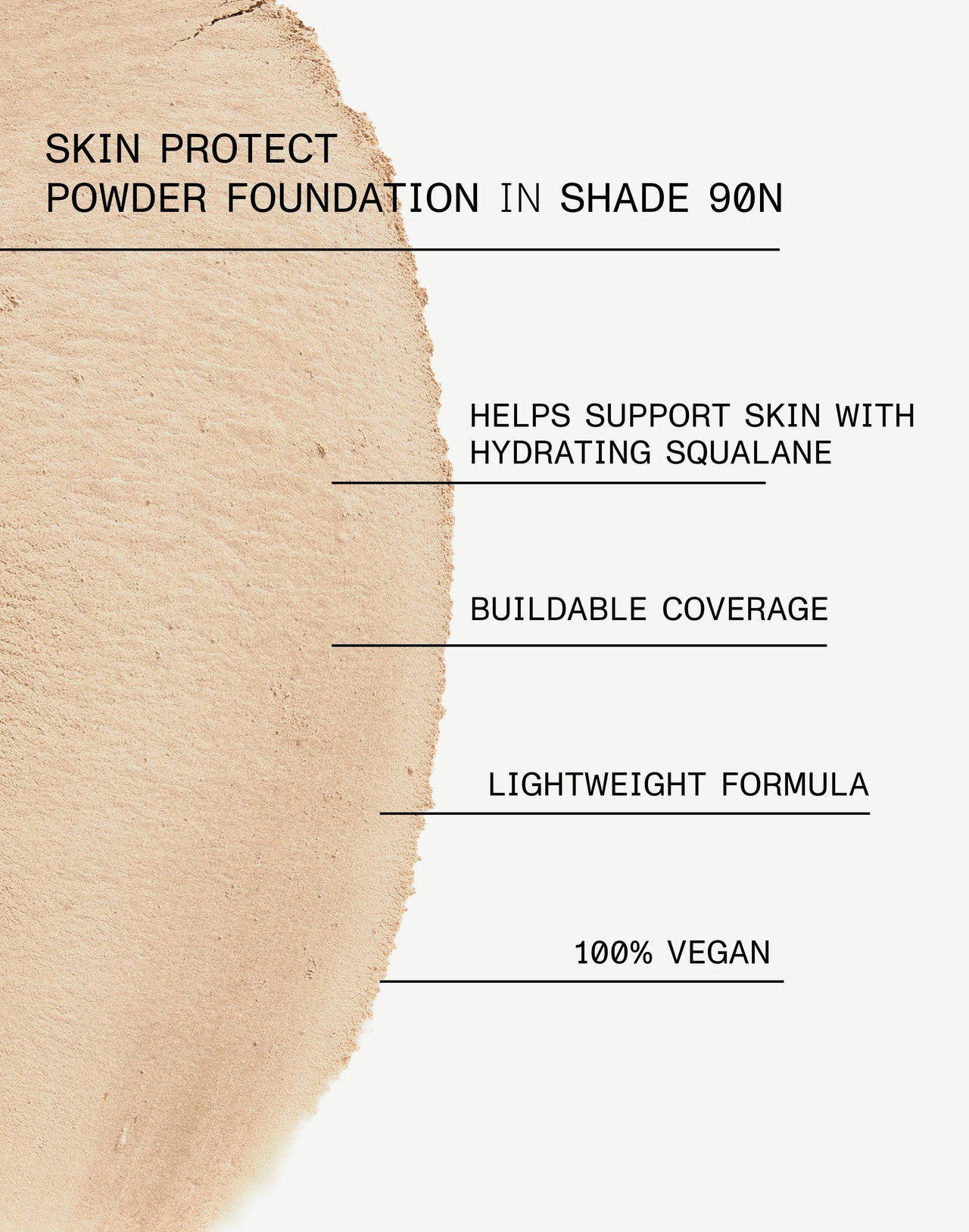 SKIN PROTECT POWDER FOUNDATION REFILL Shade 090N