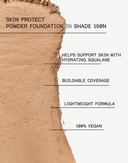 SKIN PROTECT POWDER FOUNDATION REFILL Shade 160N