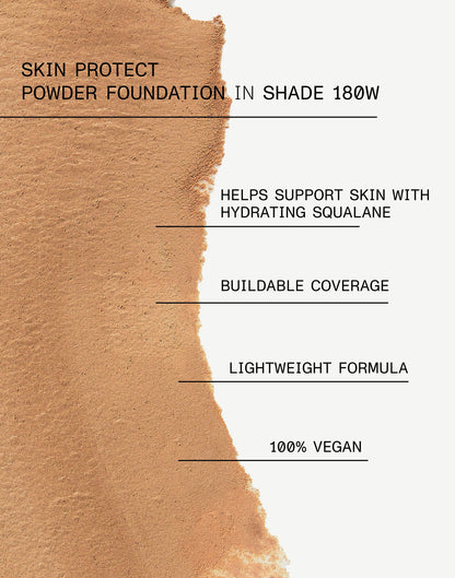 SKIN PROTECT POWDER FOUNDATION REFILL Shade 180W