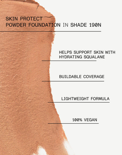 SKIN PROTECT POWDER FOUNDATION REFILL Shade 190N