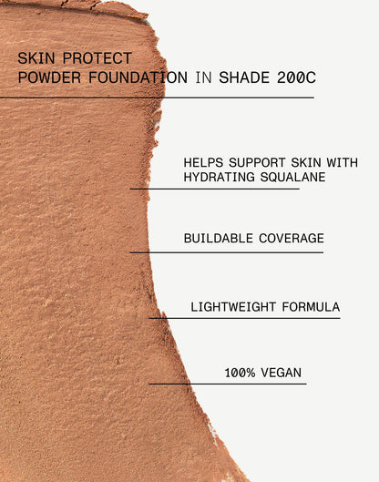 SKIN PROTECT POWDER FOUNDATION REFILL Shade 200C