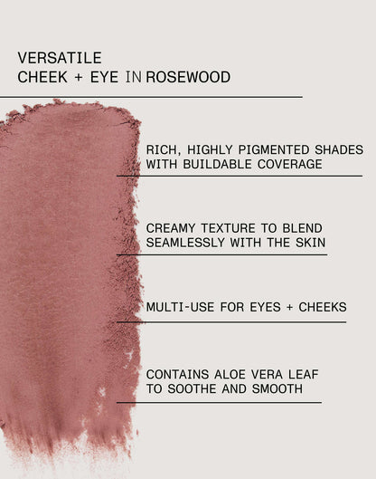 Versatile Blush Cheek + Eye Refill Shade Rosewood